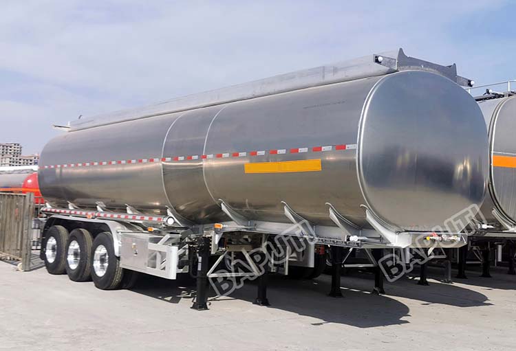 Aluminum Fuel Tanker Trailer for sale price
