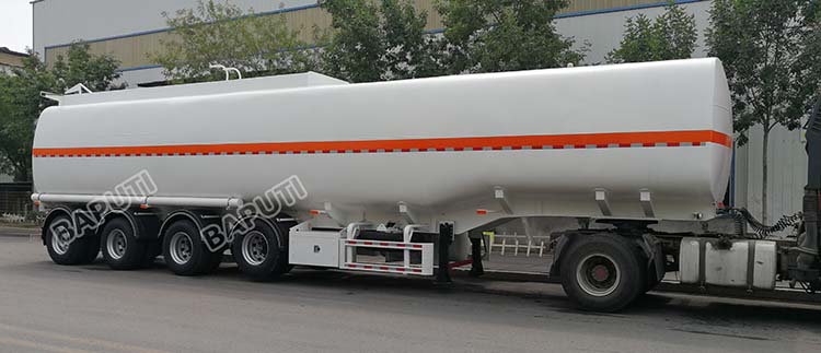 4 axle fuel tanker trailer price