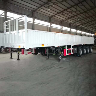 4 Axle Side Wall Truck Trailer