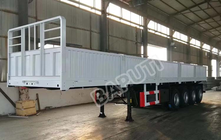 60ton side wall truck trailer for sale price