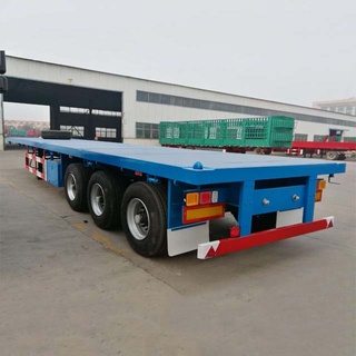 3 Axle 40ft flatbed semi trailer