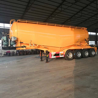 4 Axle 60ton Bulk Cement Tanker Trailer for Sale