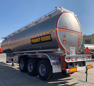 45000L Aluminum Fuel Tank Trailer
