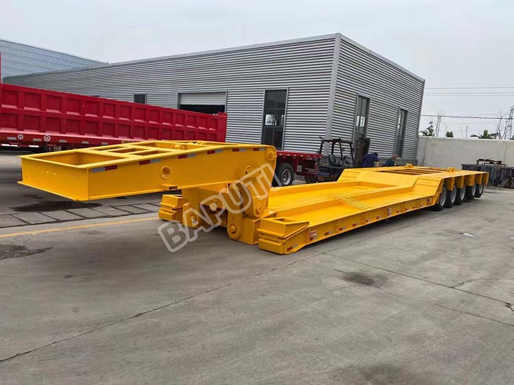 5 Line 10 Axle Detachable Trailer Price
