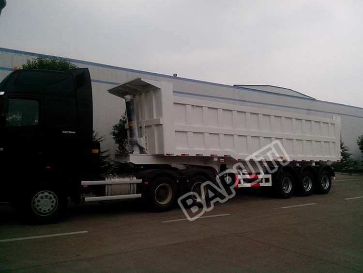 end dump semi trailer price