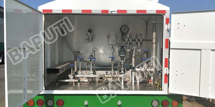 liquid oxygen tank semi trailer for sale detail