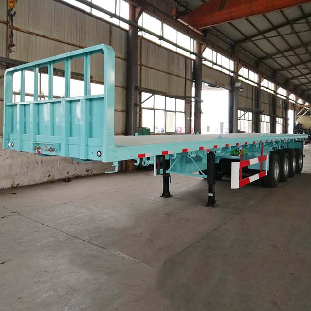 4 Axle Flatbed Trailer for Sale