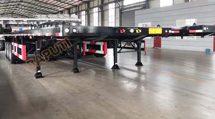 triaxle flatbed trailer price