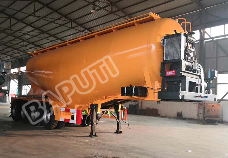 4 axle 60ton cement tanker trailer for sale 