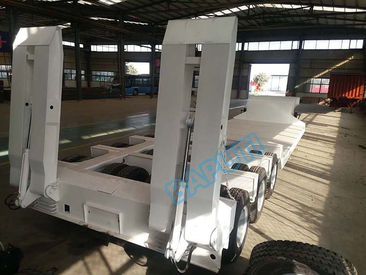 3 line 6 axle 120ton lowboy trailer for sale