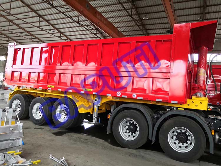 50 Ton High Side Rear Dump Trailer