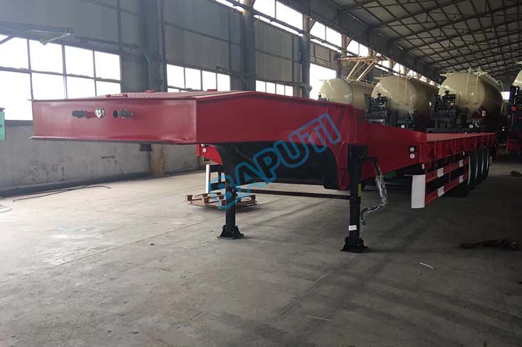 China Low Loader Trailer for Sale