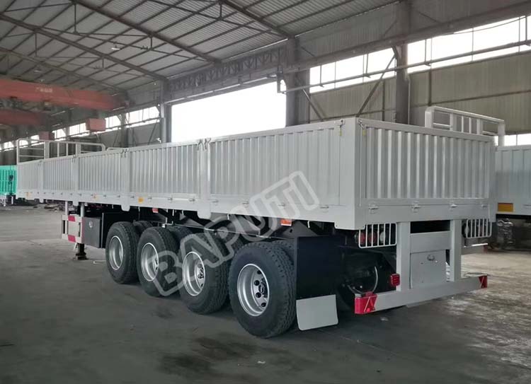 4 Axle Side Wall Trailer For sale