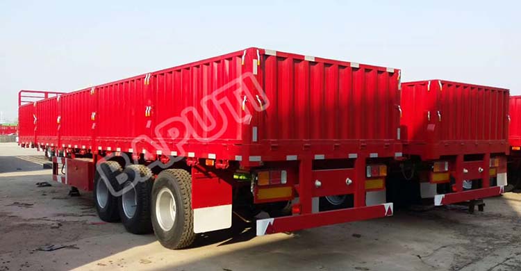 Side Wall Cargo Truck Trailer for Sale