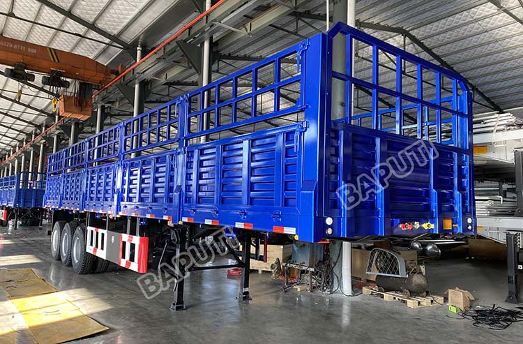side wall fence semi trailer