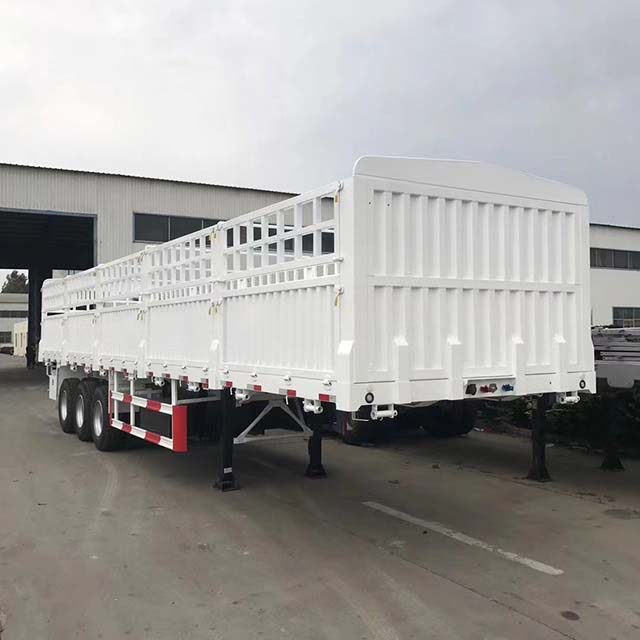 60 Ton Fence Cargo Trailer for Sale