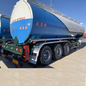 China 45000 Liters Aluminum Fuel Tanker Trailer