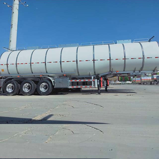 40000 Liters Edible Cooking Oil Tanker Trailer