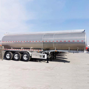 Tri Axle Aluminum Fuel Tanker Trailer