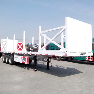 Tri Axle Timber Trailer for Log Transportation