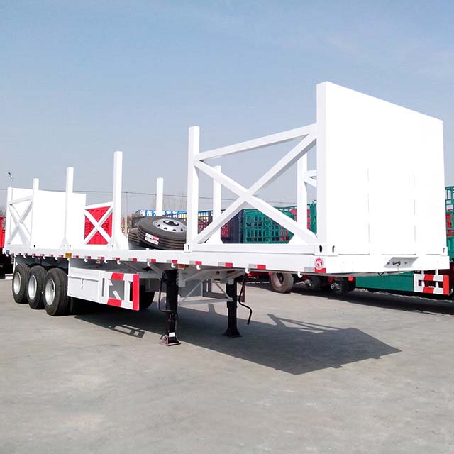 Tri Axle Timber Trailer for Log Transportation