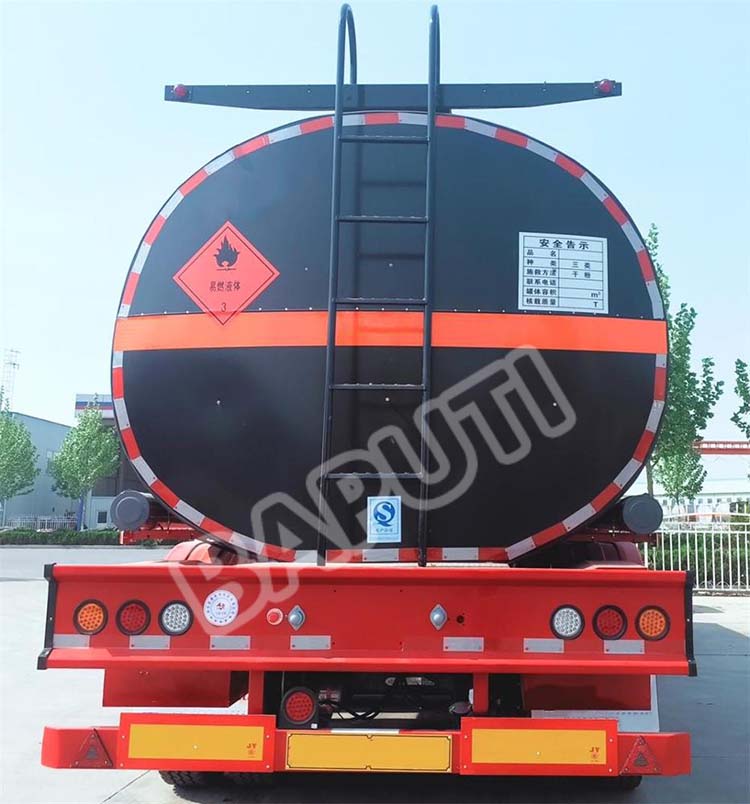 42CBM Tri Axle Asphalt Tanker Truck Trailer Price