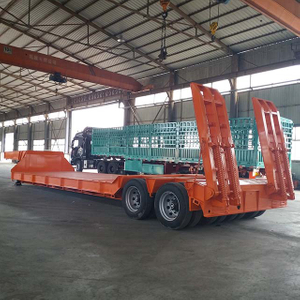 2 Line 4 Axle Low Loader Trailer