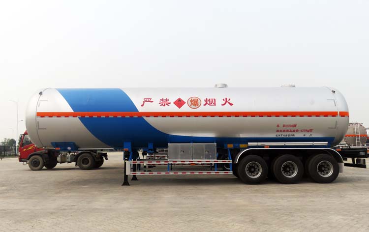 LPG semi trailer